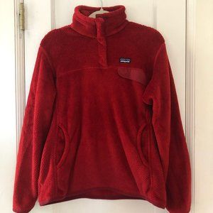 Patagonia Classic Red Fleece with Poppers